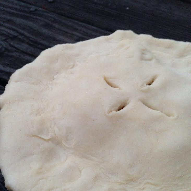 deep-dish granny smith chicken pot pie with a cheddar&nbsp;crust