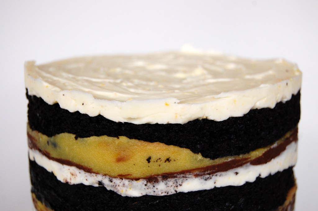 dark chocolate clementine cake